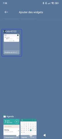 widget horaires gare